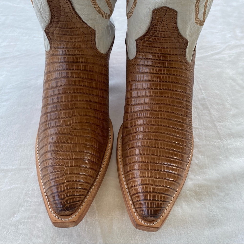 NWT Women's Stetson Toni Boots- Teju Lizard - Picture 6 of 12